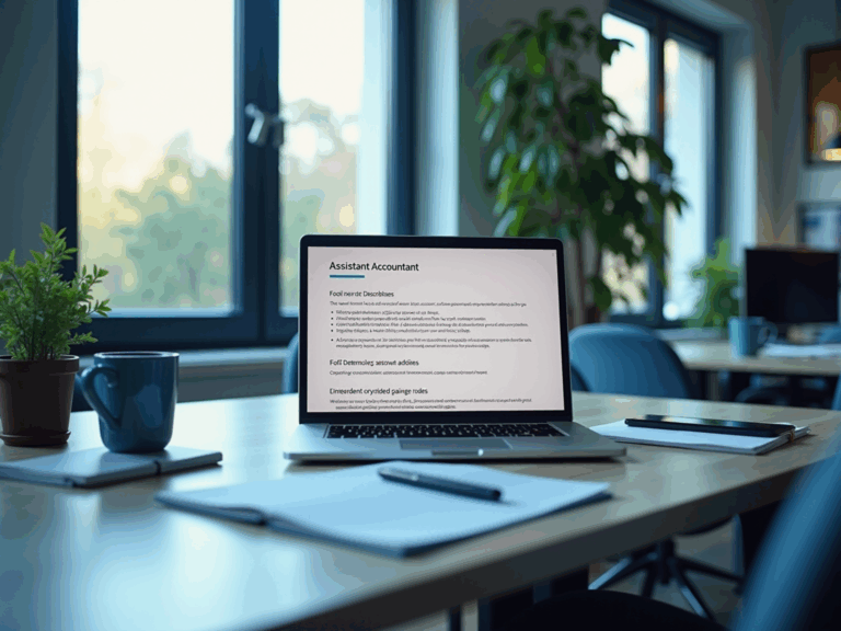 10 key elements for an effective assistant accountant position description
